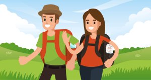 Heka blarenpleisters wandelen